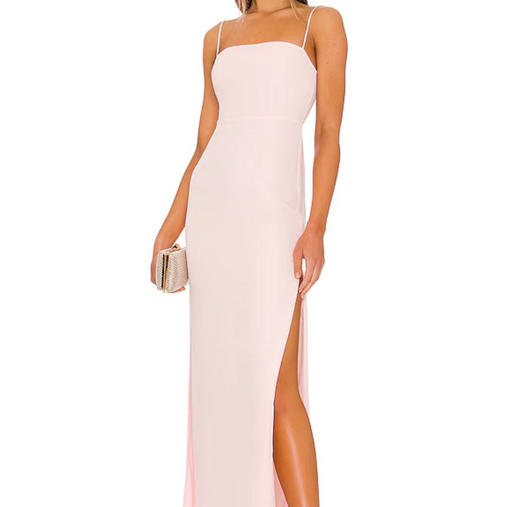 Super Down - Addison Maxi Dress in Blush